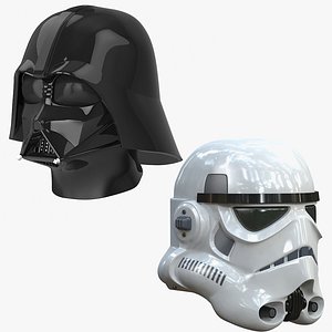 Vader & Stormtrooper Helmets