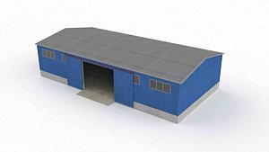 Agricultural Warehouse 3D