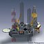 Jack Up Oil Rig