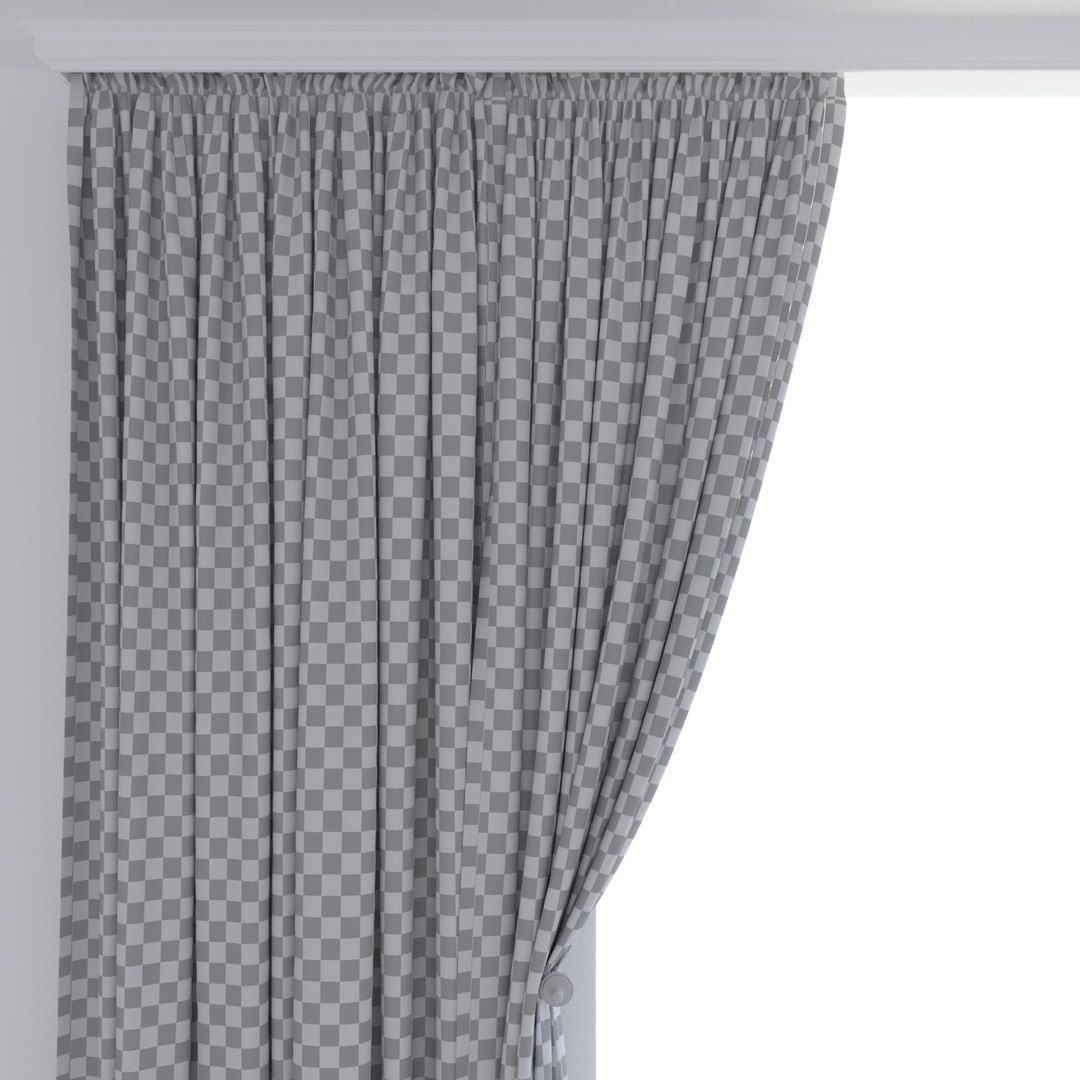 Curtain Model - TurboSquid 1575796