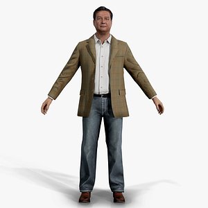 Asian boss businessman