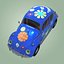 3d model hippy car toy