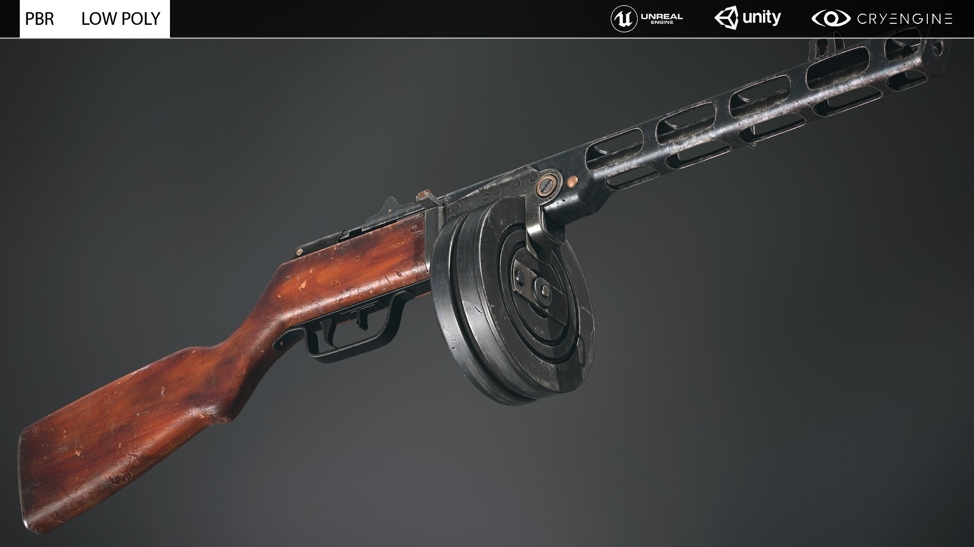Realistic Ppsh-41 - Triple A Game Ready 3D model https://p.turbosquid.com/ts-thumb/To/KluUfR/KO/9/png/1636495264/1920x1080/fit_q87/305e1dfc39c16b0ef4b6acbd5e6452645842b880/9.jpg