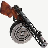 Realistic Ppsh-41 - Triple A Game Ready