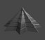 Iron Pyramidal Structure 8 Corners Little Interstices Beveled