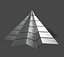 Iron Pyramidal Structure 8 Corners Little Interstices Beveled