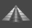 Iron Pyramidal Structure 8 Corners Little Interstices Beveled