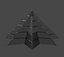 Iron Pyramidal Structure 8 Corners Little Interstices Beveled
