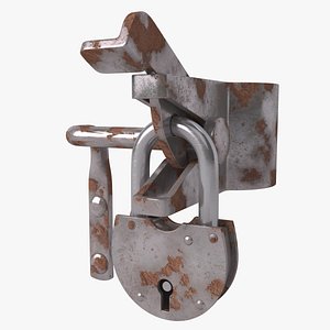 Lock 3D model