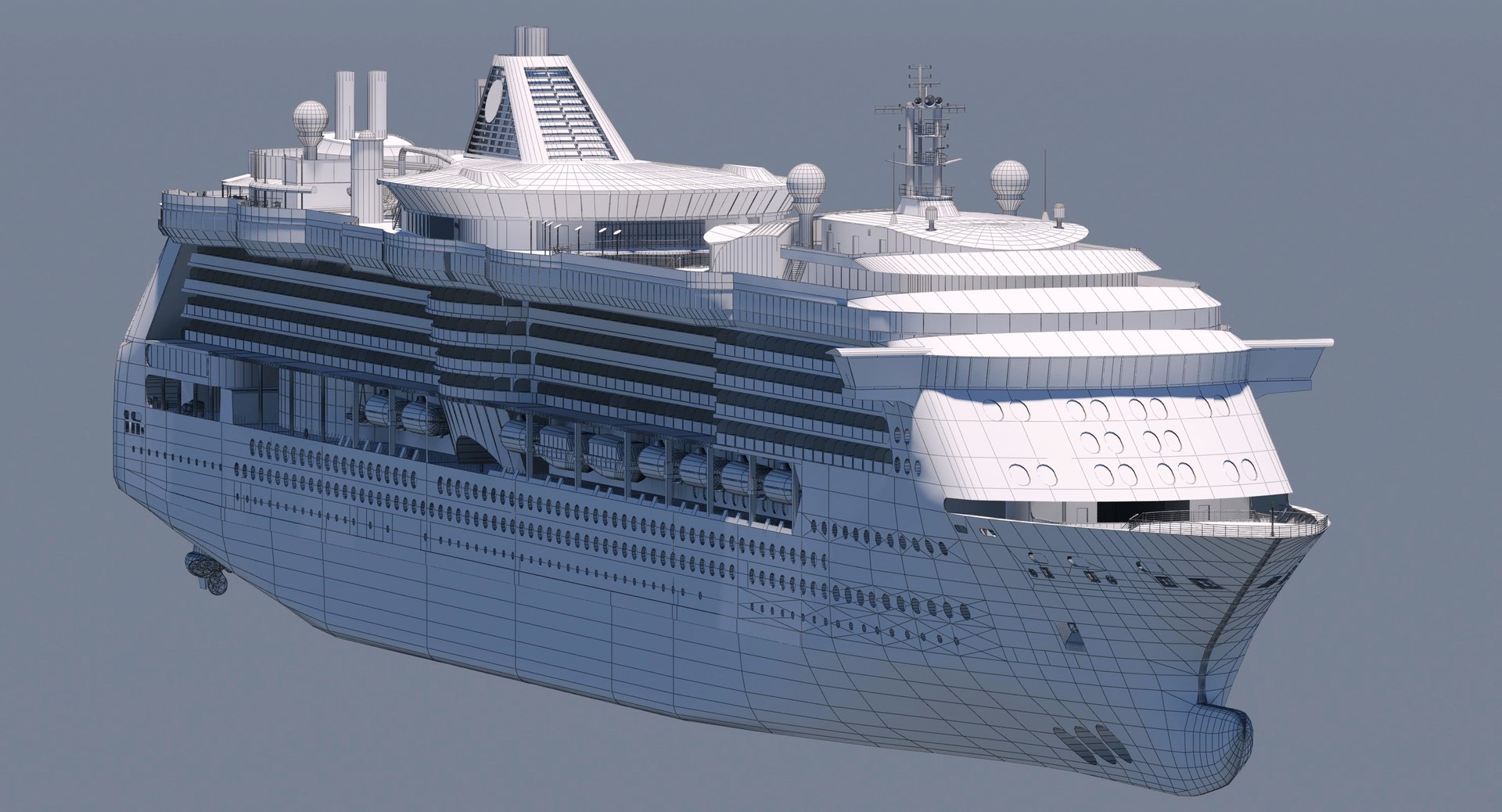 3d Model Seas Ships