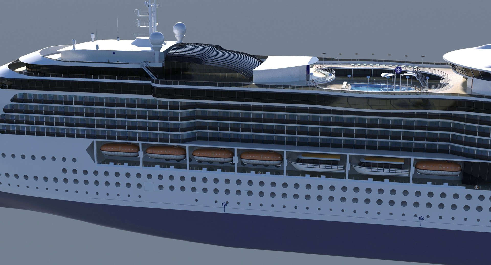 3d Model Seas Ships