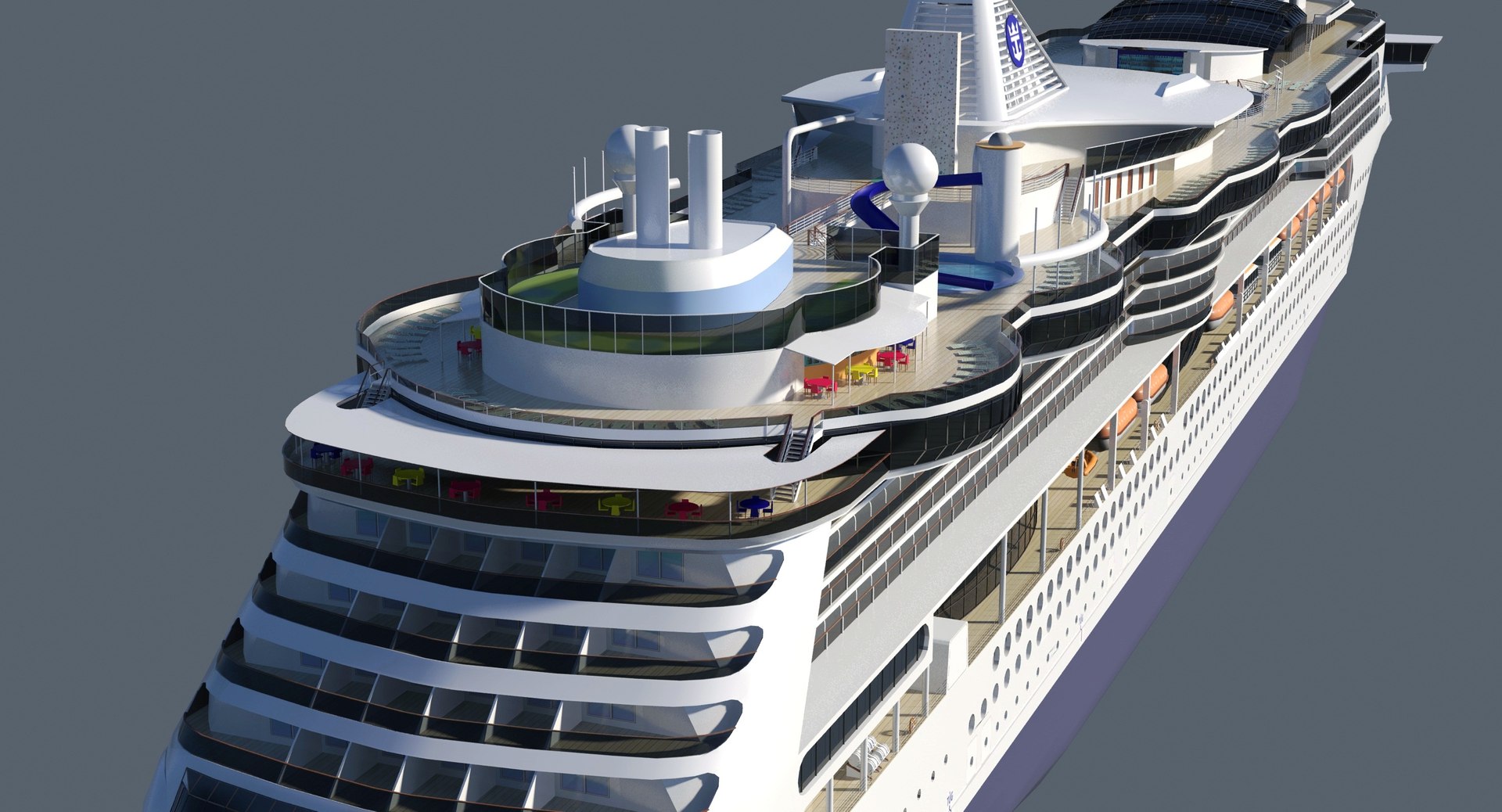 3d Model Seas Ships