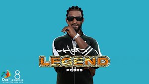 Hood Legend Poses for Genesis 8 Male
