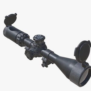 Sniper Scope Low-poly