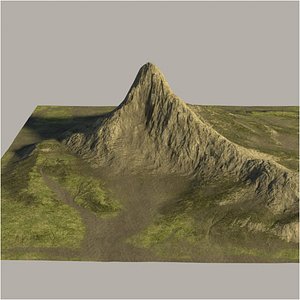 Terrain amazing peak PBR environment