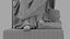 minerva old statue 3D