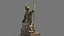 minerva old statue 3D