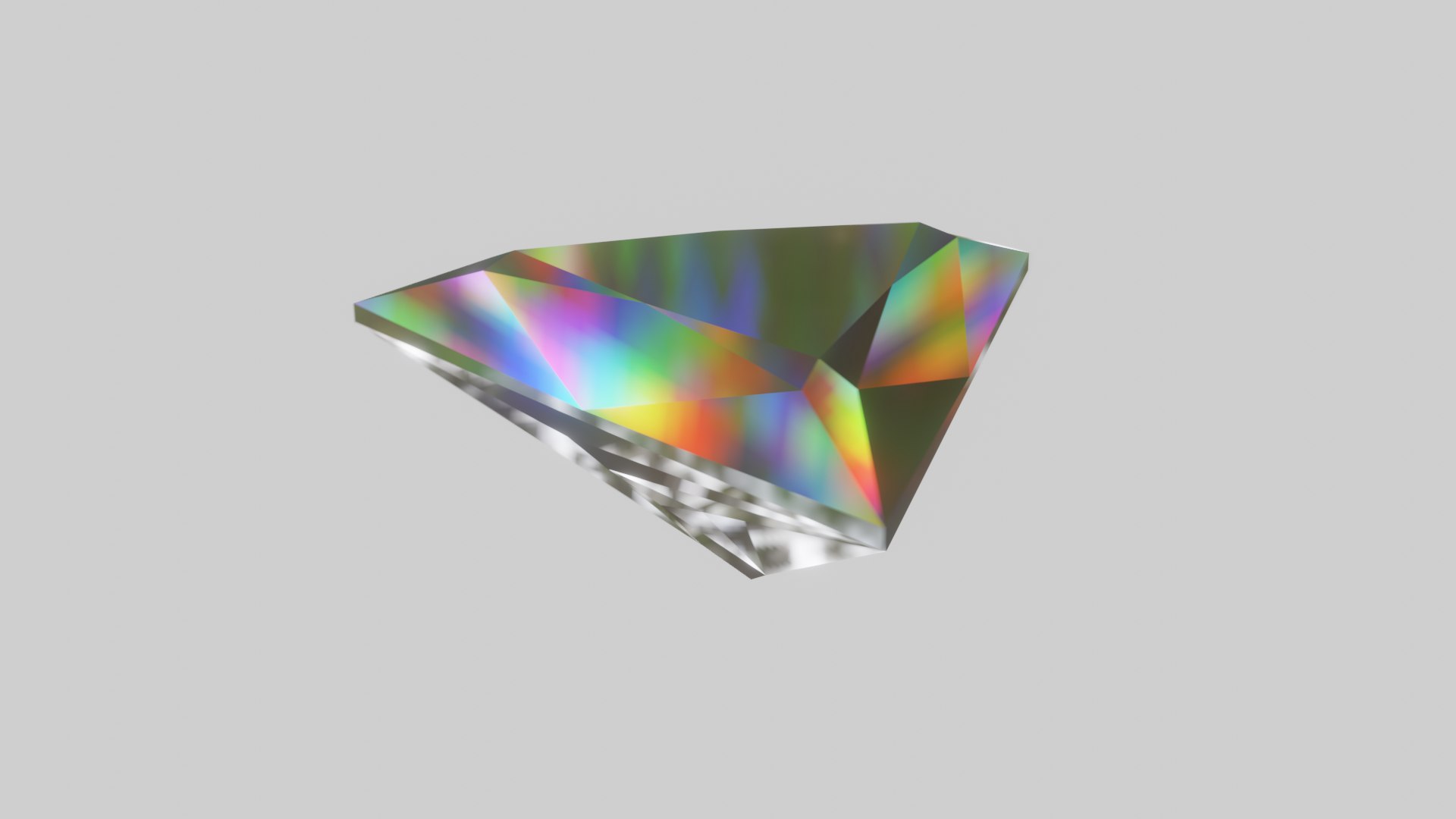 Trilliant Cut Diamond Model - TurboSquid 1852036