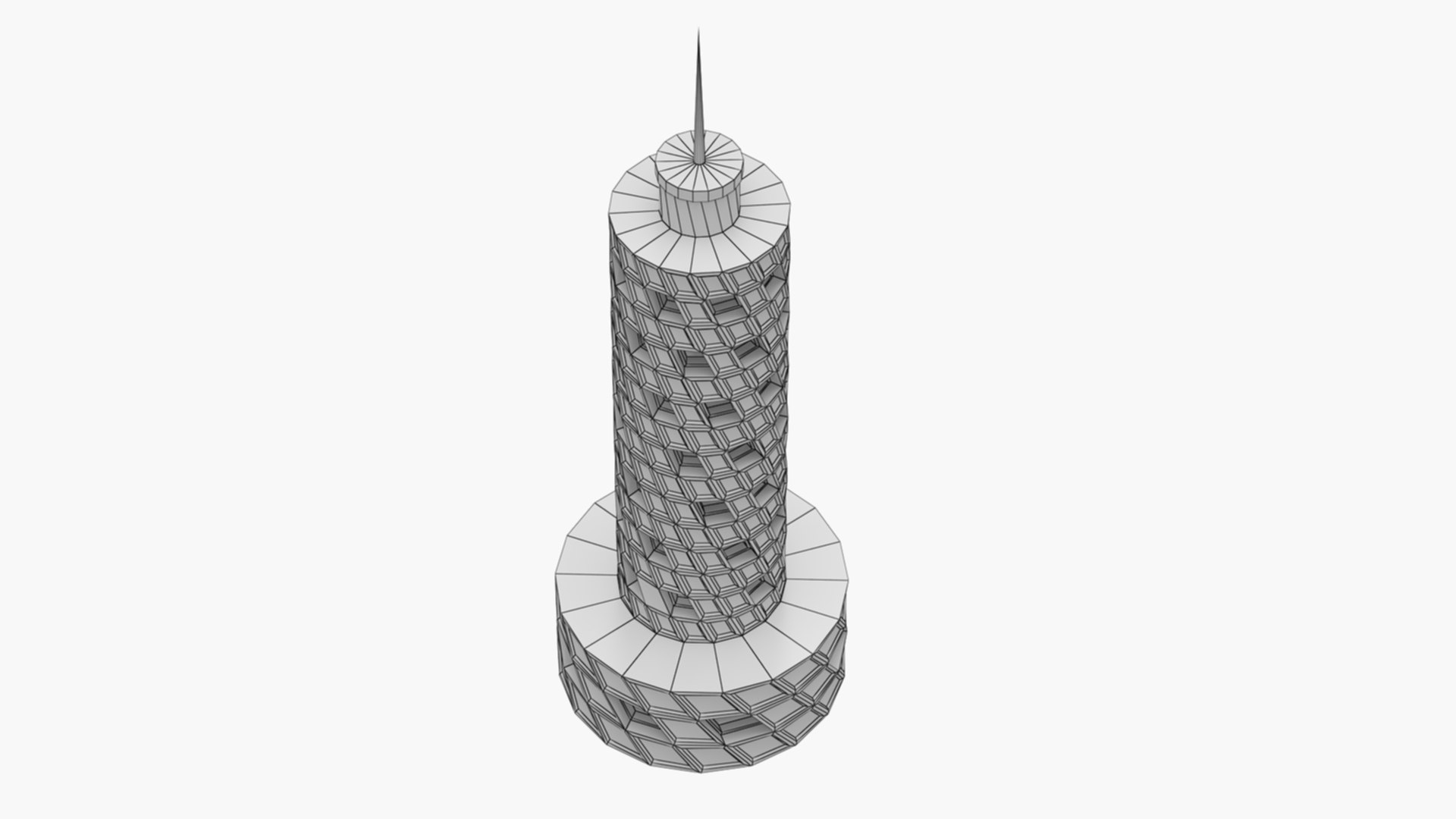 3D Hi-Tech Building 05 model - TurboSquid 2061401