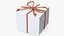 Geschenkbox mit weißer Spitze