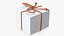 Geschenkbox mit weißer Spitze
