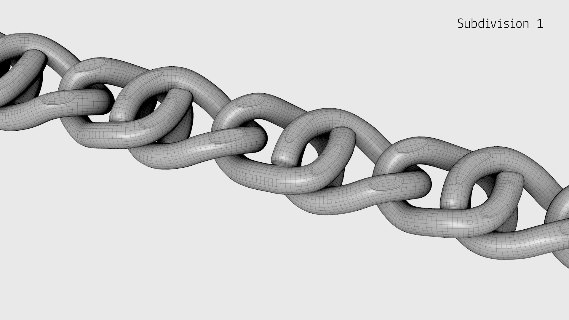 Okio Di Penette Chain CH009 3D Model - TurboSquid 1729909