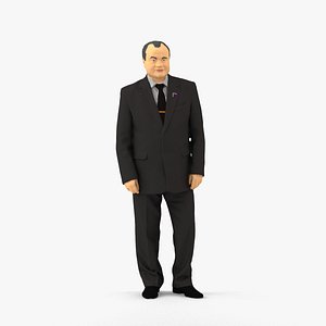 scanned realistic human model