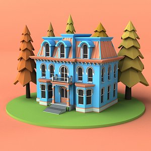 3D house 03 model