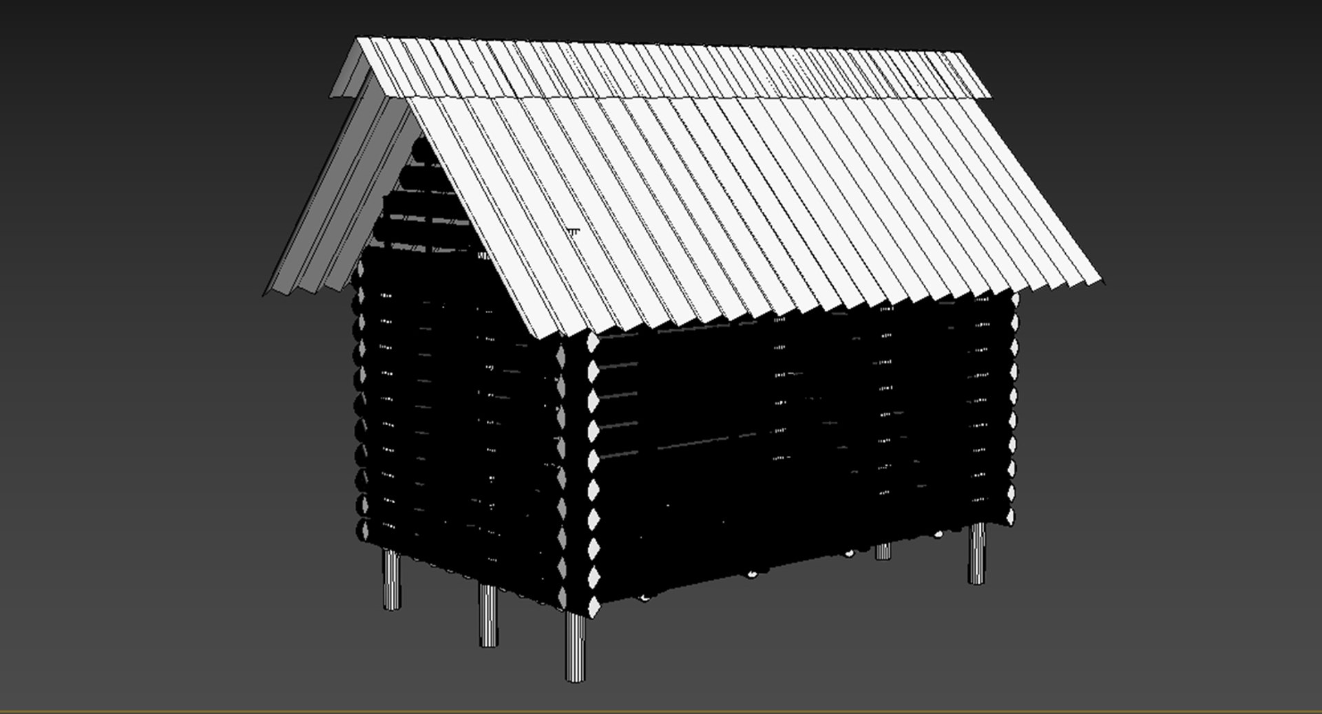 Bambo Chicken House Model - TurboSquid 1505961