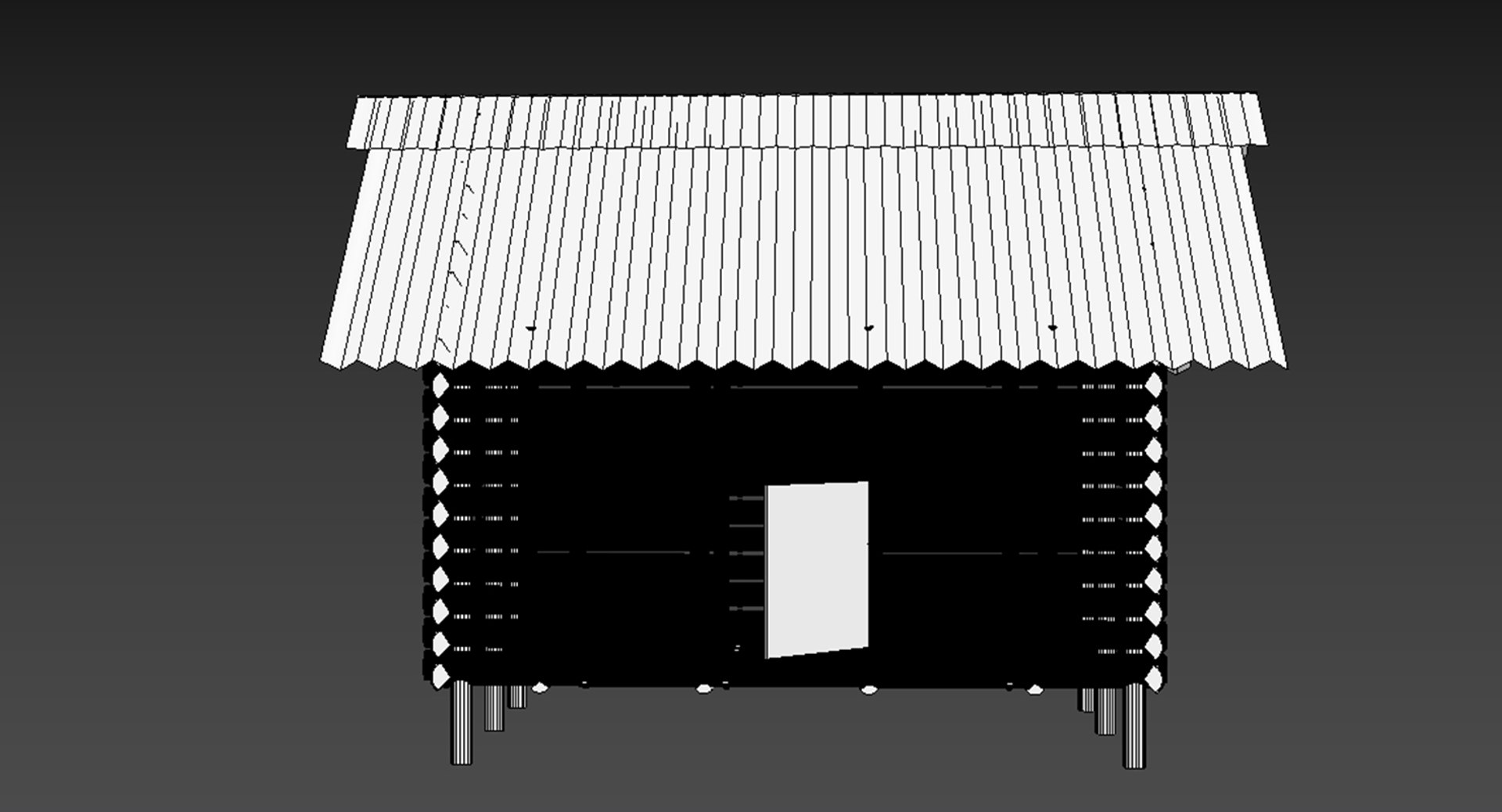Bambo Chicken House Model - TurboSquid 1505961
