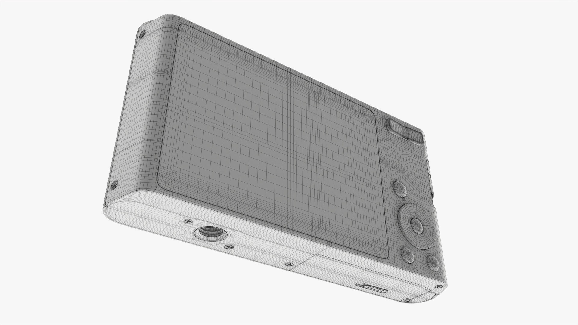 Compact Digital Camera 01 3D Model - TurboSquid 1742375