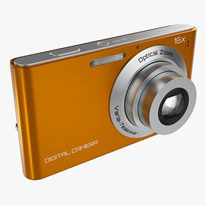 Compact digital camera 01 3D model