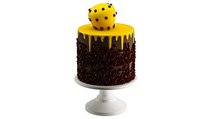 Caramel Cake 3D model