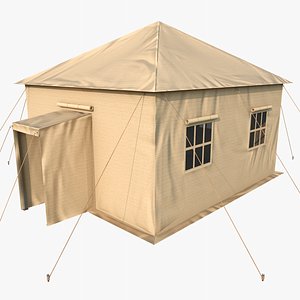 Tent 30 with PBR 4K 3D model