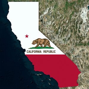 State of California 3D