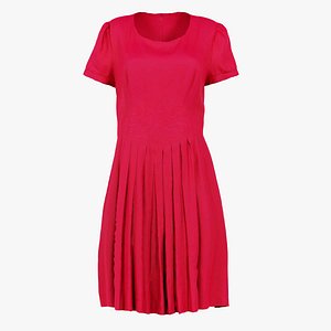 Red Fold Dress Remastered