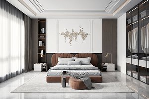 Bedroom Design 84 3D model
