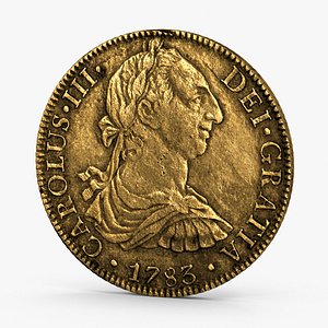 Gold Doubloon Aged