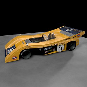 cinema4d can-am mclaren m20 hulme