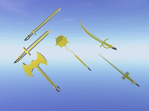 gold arm 3ds free