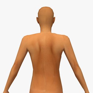 3d nude female model