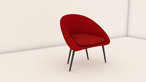 3D modern chair model