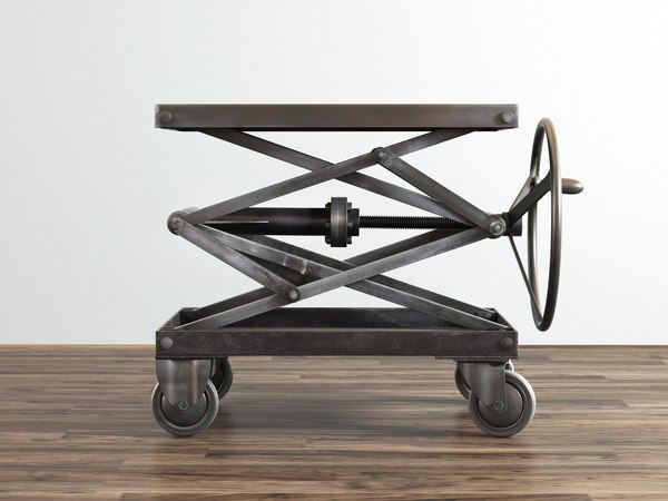 Restoration hardware scissor on sale lift table