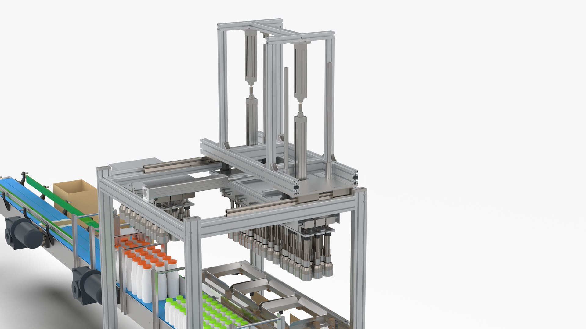 Fully Automatic Box Packing Machine model - TurboSquid 2097350