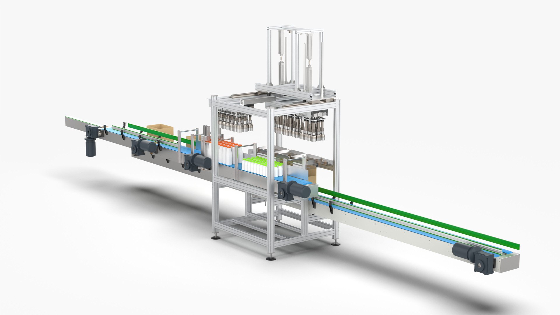 Fully Automatic Box Packing Machine Model - TurboSquid 2097350