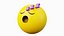 Emoticon Emoji ou Smiley de bola amarela dormindo