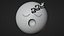 Emoticon Emoji ou Smiley de bola amarela dormindo