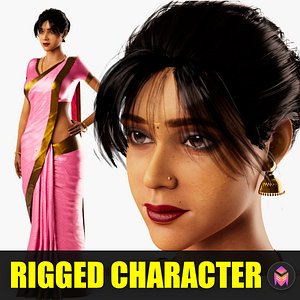 Indian Tradition Girl model