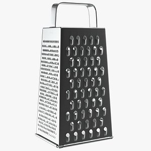 Stainless Steel Silver Kitchen Grater