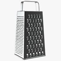 Stainless Steel Silver Kitchen Grater